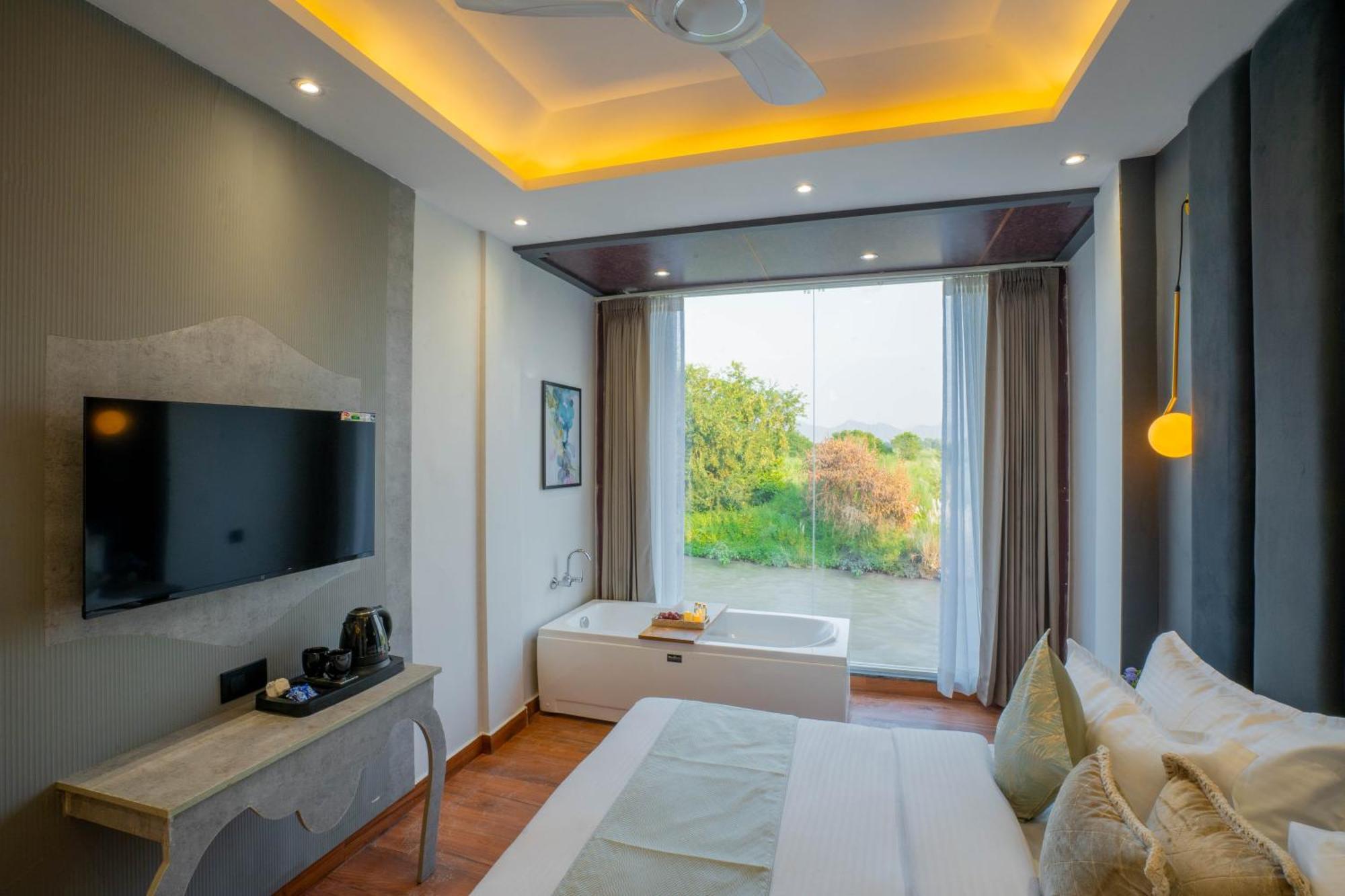 The Ganges Riverside Escape With A Private Ghat 하리드와르 외부 사진